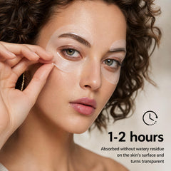LLVYUO close up of hydrogel texture showing serum richness and absorption