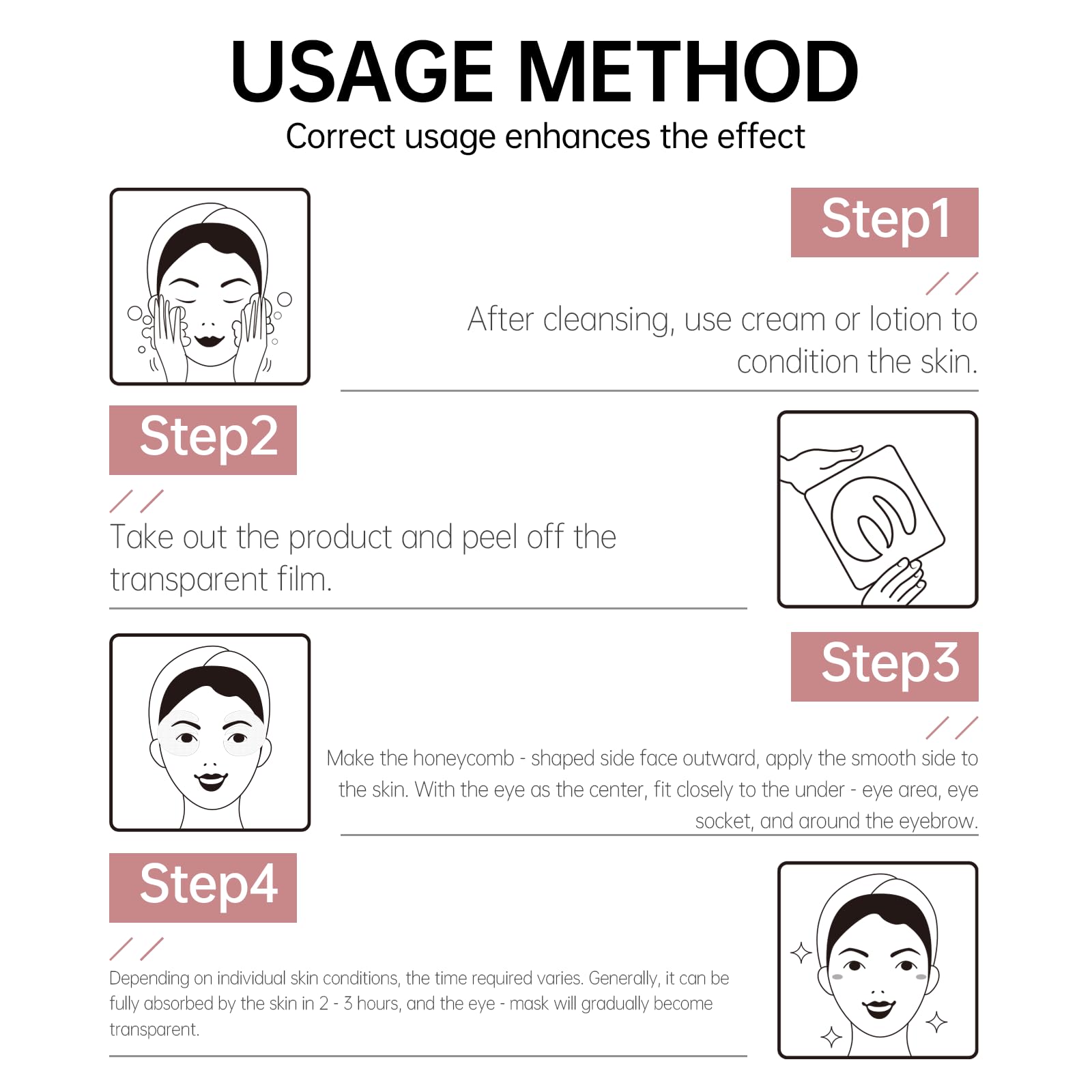 LLVYUO product label and ingredient list emphasizing dermatologist‑tested formula