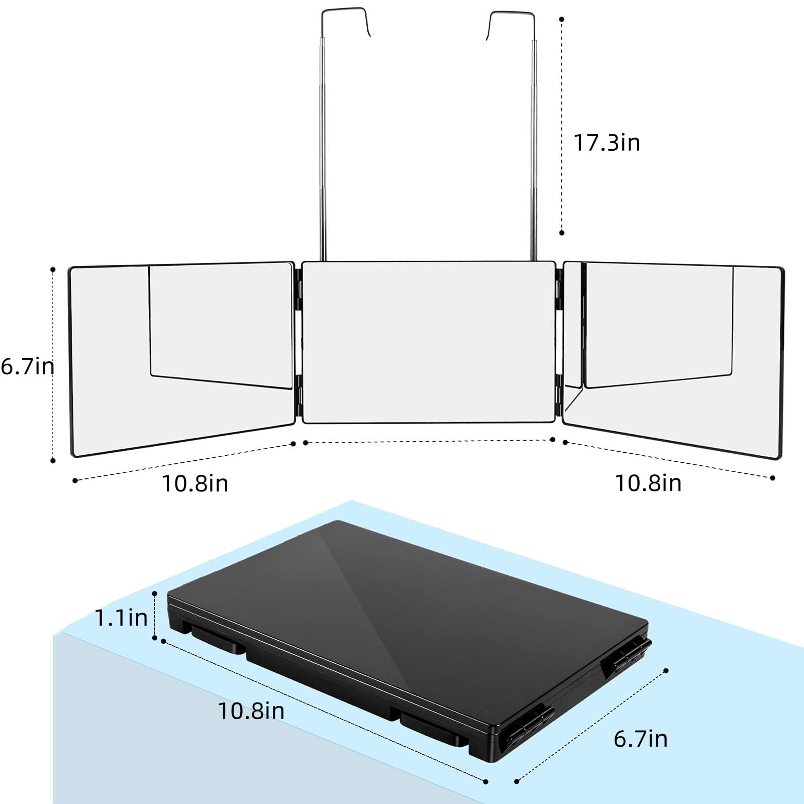 LMZNXCZ close-up of real glass surface with clear, undistorted reflection benefit