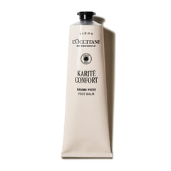 L'OCCITANE foot balm front tube showing product and benefits