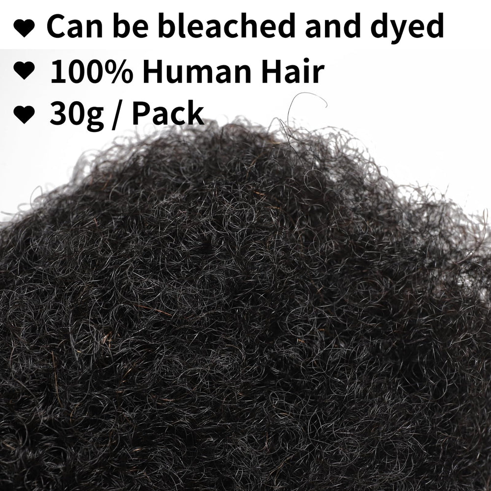 Loceast installed locs on model illustrating natural blend and instant volume benefit