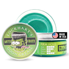 Lockhart's front jar showing product name and firm-hold benefit