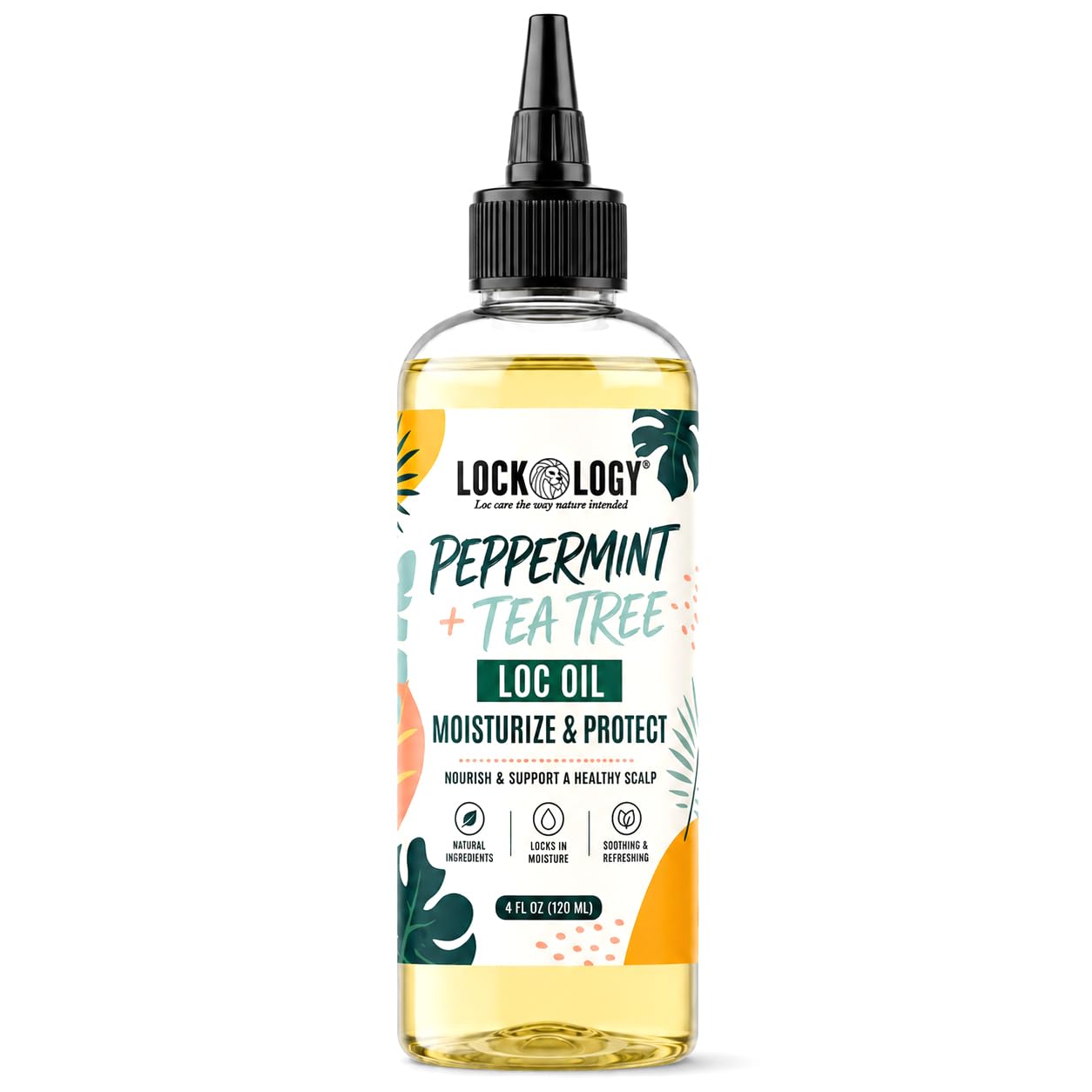 Lockology oil texture close-up highlighting lightweight absorption