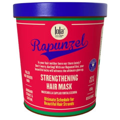 Lola Rapunzel front jar showing packaging and net weight, highlights long-lasting supply