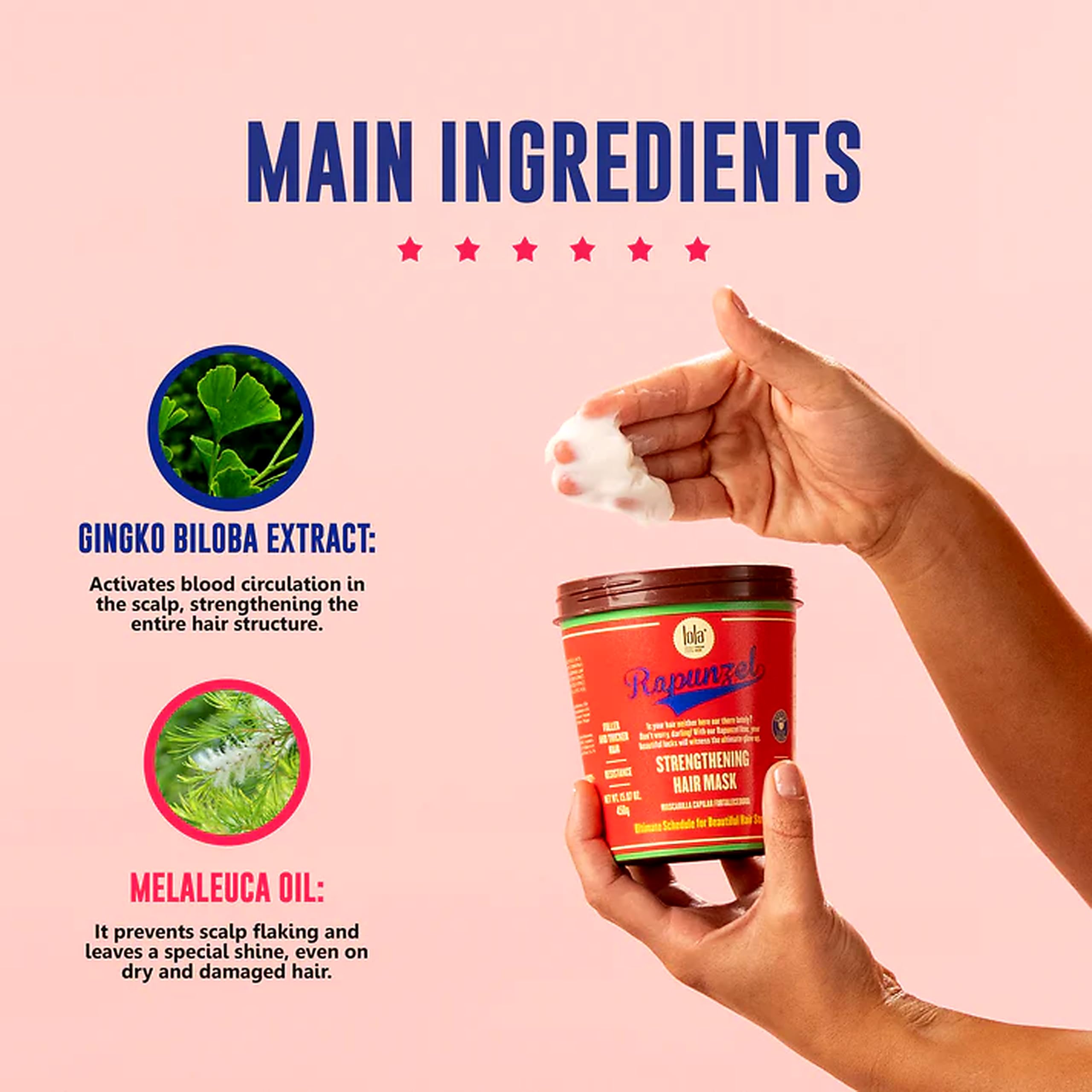 Lola Rapunzel label and ingredient panel close-up, illustrates Lola transparency about components