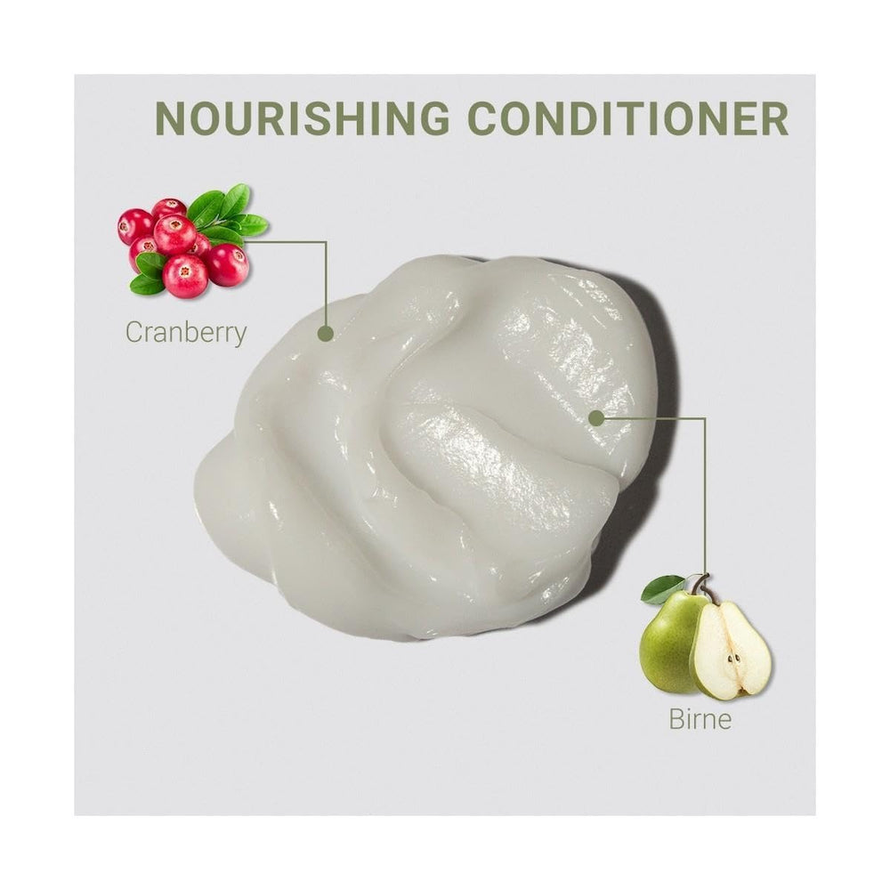 Loma label close-up highlighting sulfate and paraben free benefits