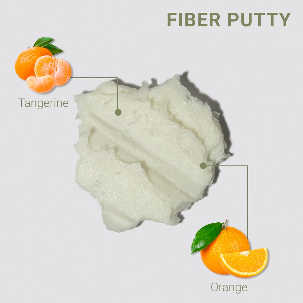 Loma fiber putty texture close-up showing fibrous consistency for definition