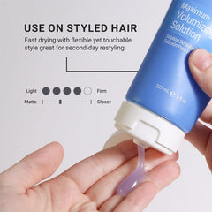 Loma product texture on hand demonstrating lightweight, non-greasy feel