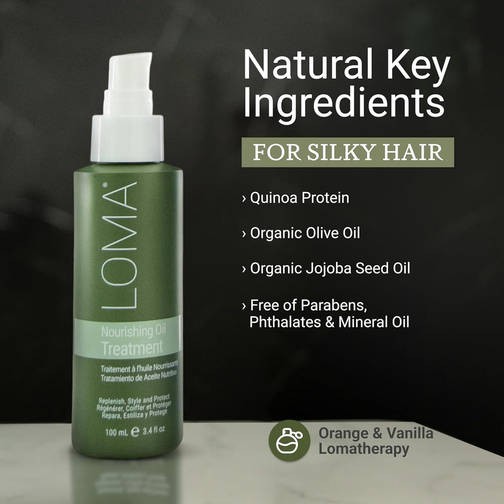 LOMA oil texture close-up drop, lightweight absorbent feel for quick moisture