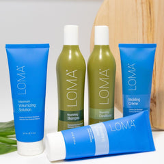 Loma smoothing crème tube open detail illustrating easy dispensing and travel convenience