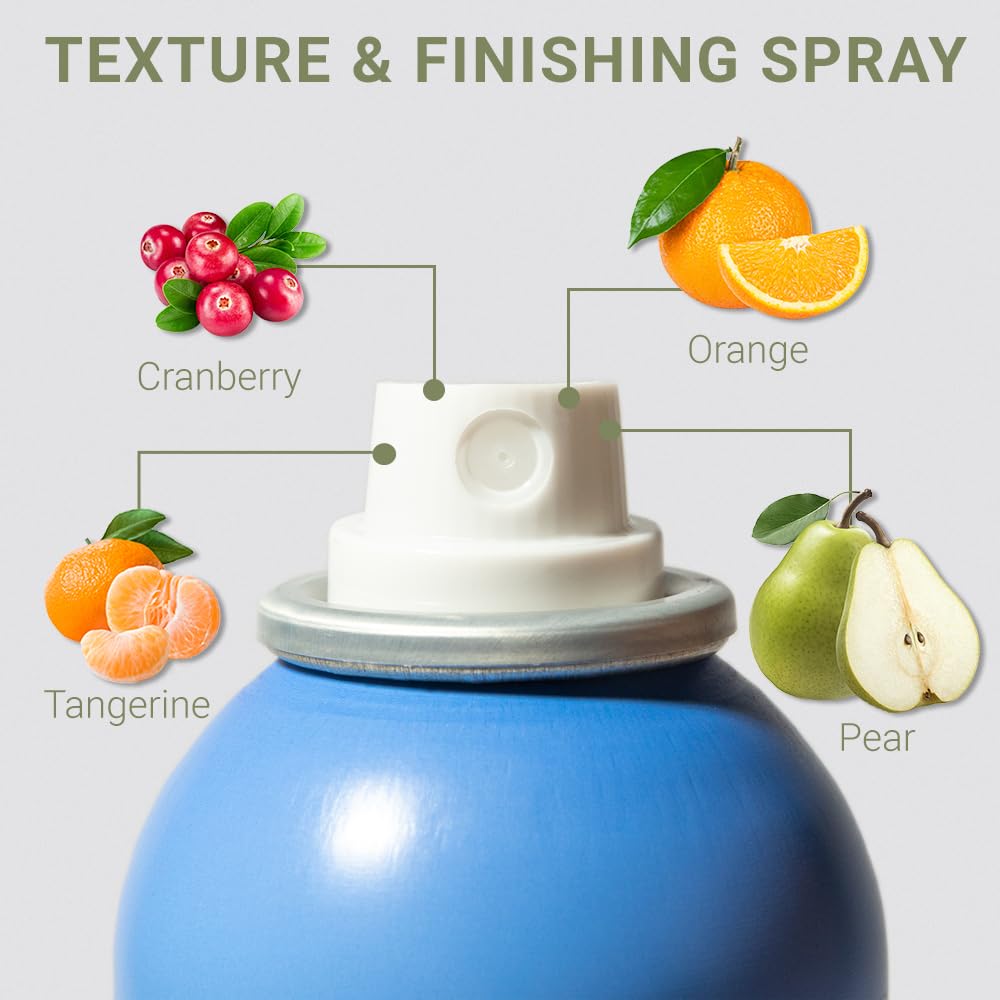 Loma nozzle close-up showing fine mist for even, lightweight application