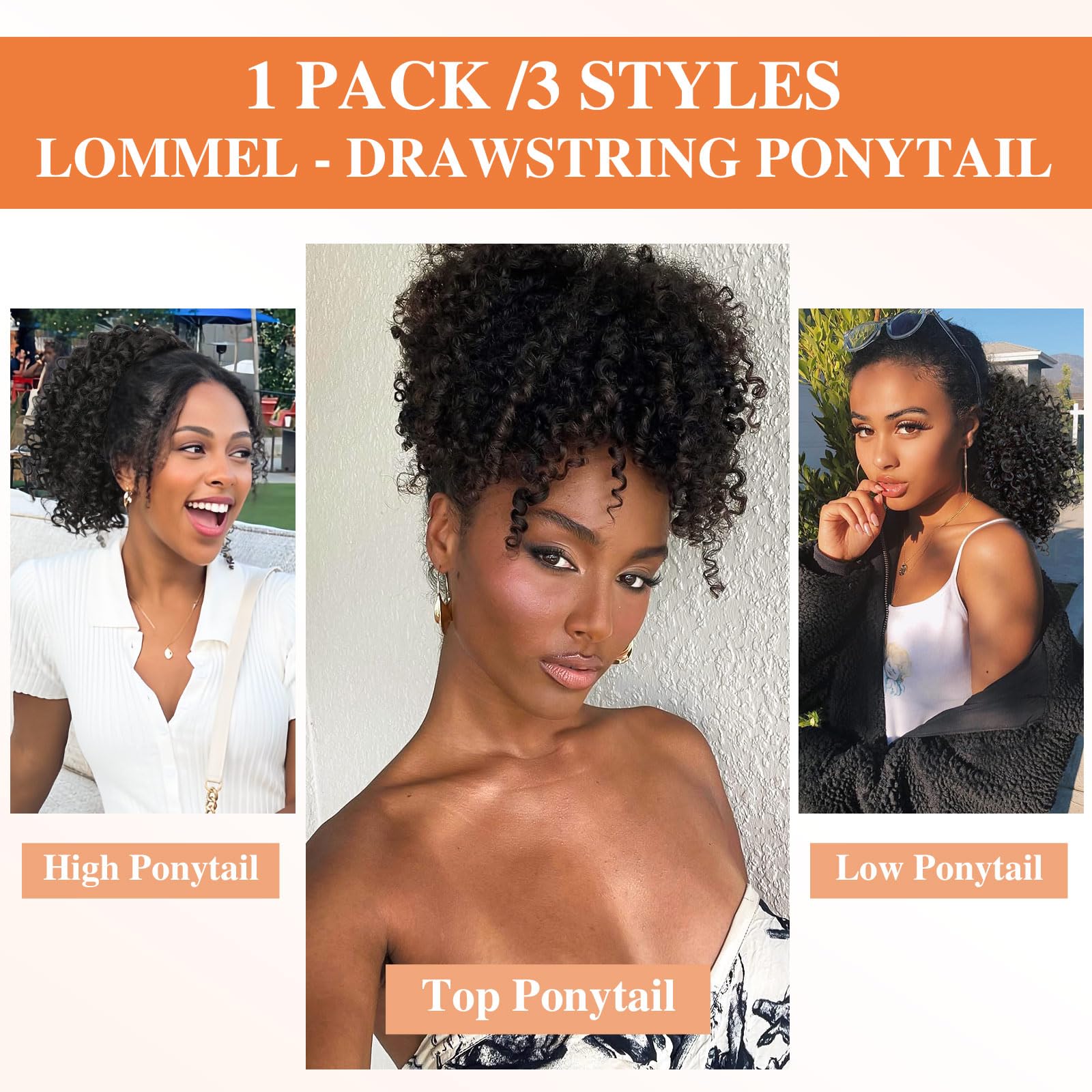 Lommel closeup of afro-kinky curl texture highlighting natural bounce
