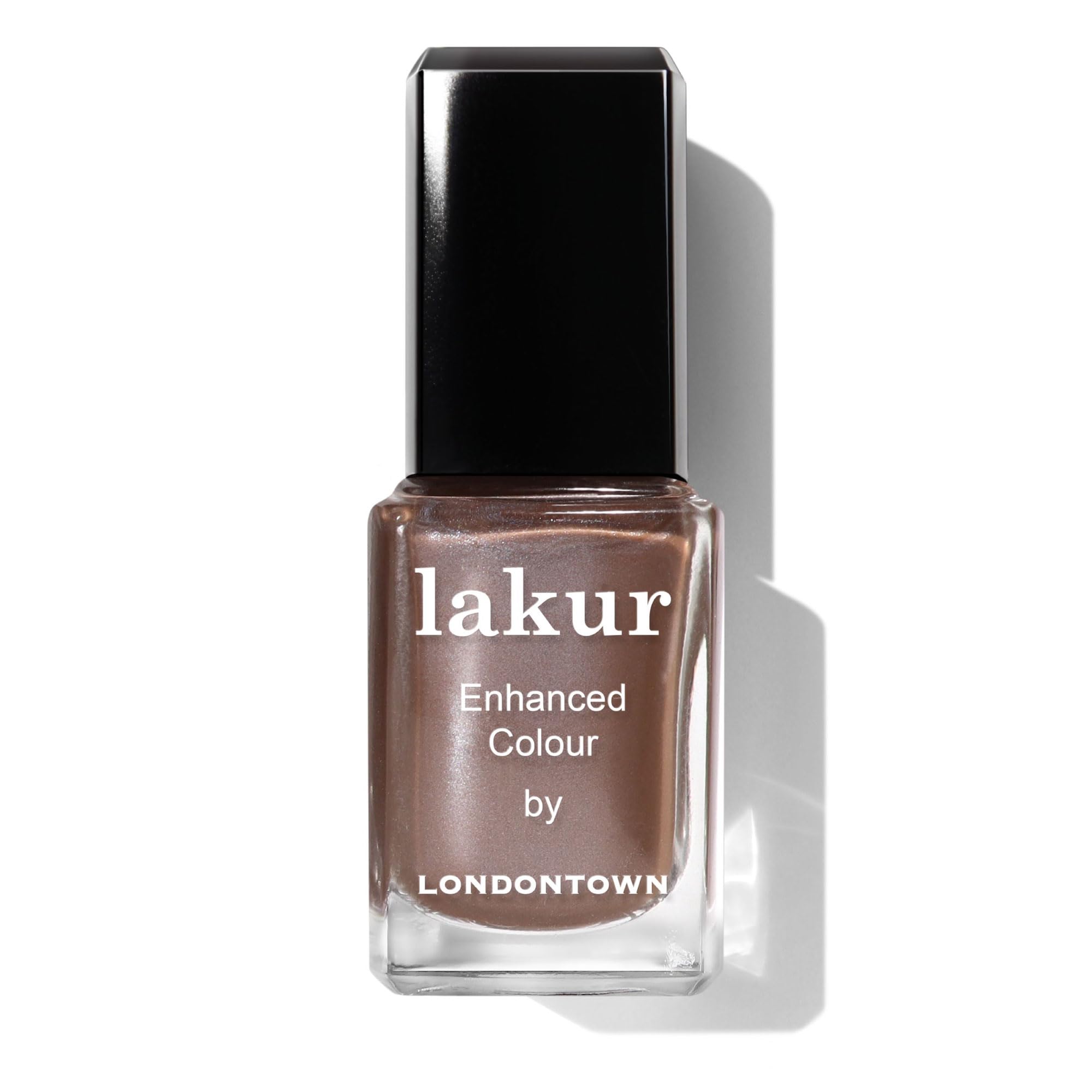 LONDONTOWN front bottle shot showing Affogato shade and glossy finish