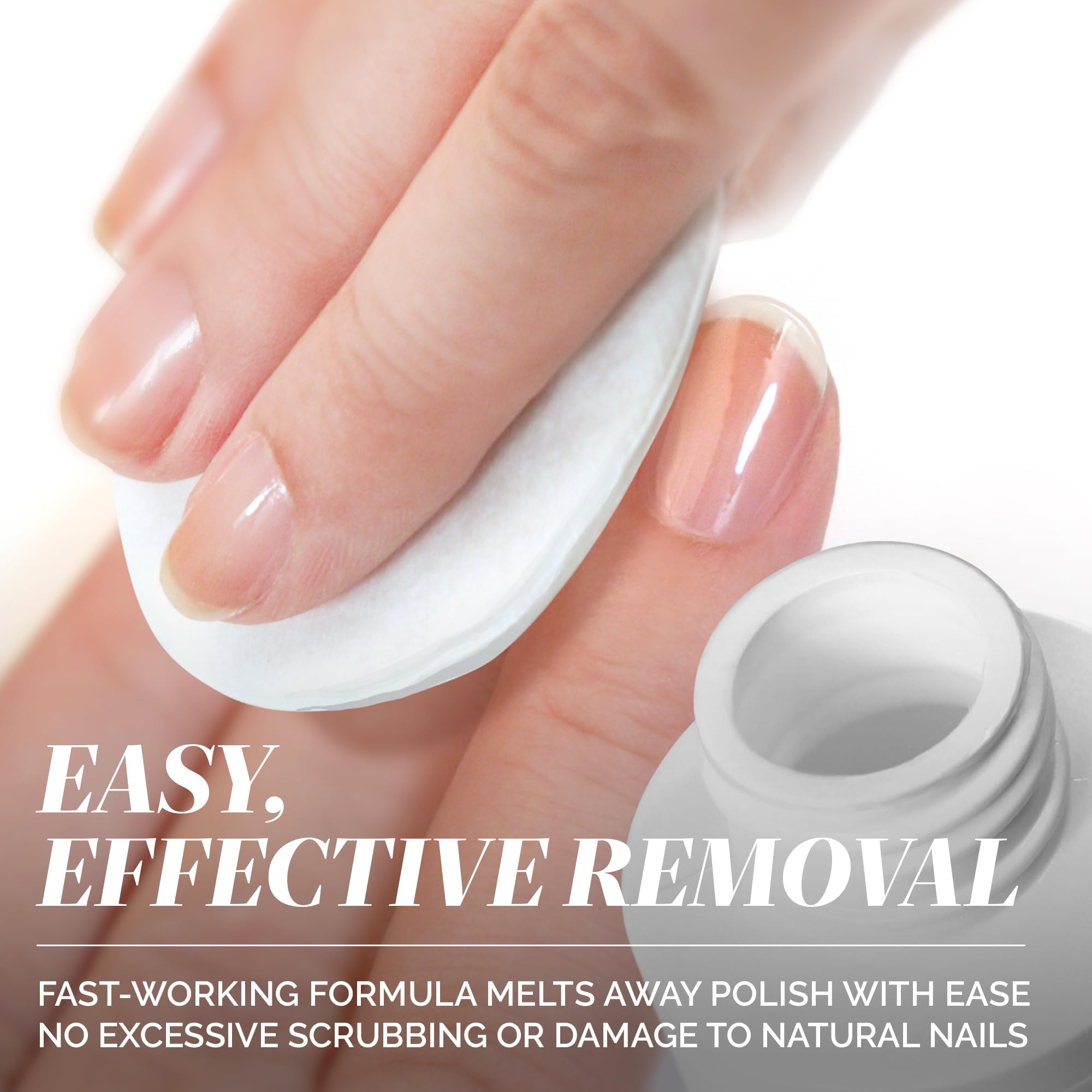 LONDONTOWN before and after nail photo showing stronger healthier-looking nails
