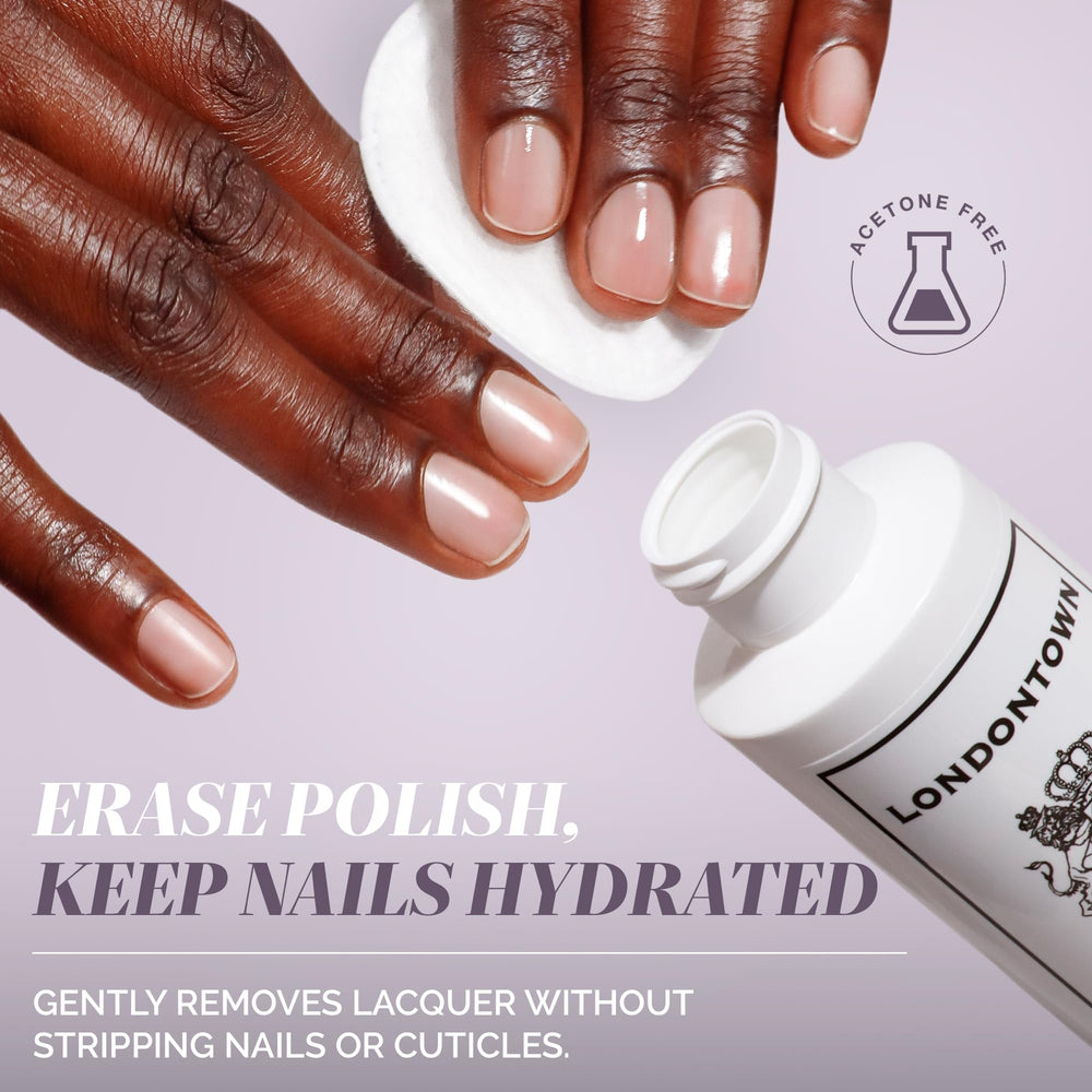 LONDONTOWN close-up of formula texture highlighting gentle conditioning