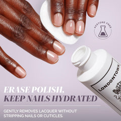 LONDONTOWN close-up of formula texture highlighting gentle conditioning