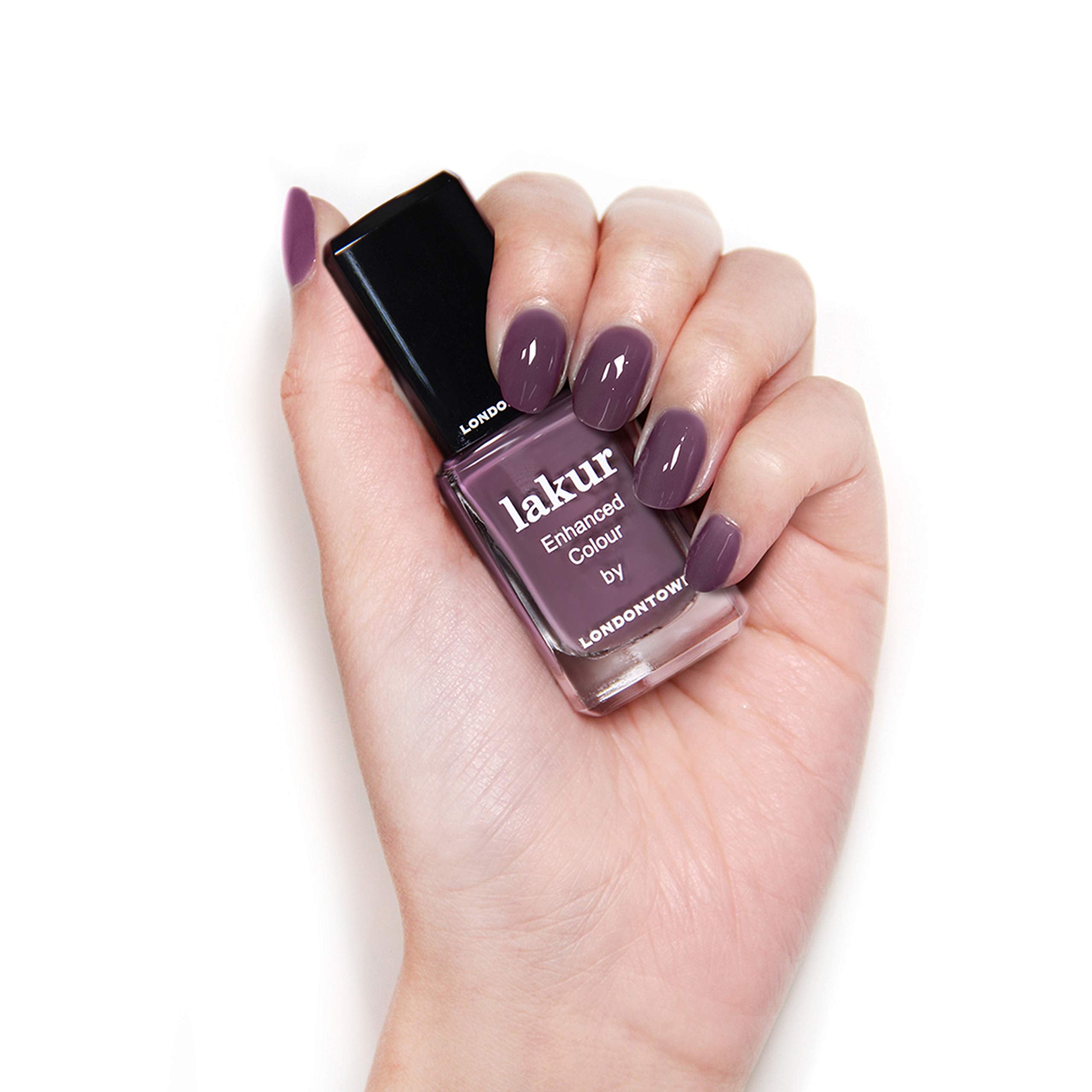 LONDONTOWN color swatch of pink and purple shades illustrating rich pigmentation