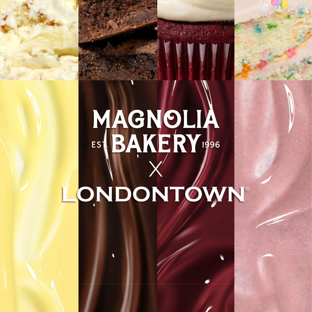 LONDONTOWN finished manicure on hands in lifestyle setting for long-lasting look