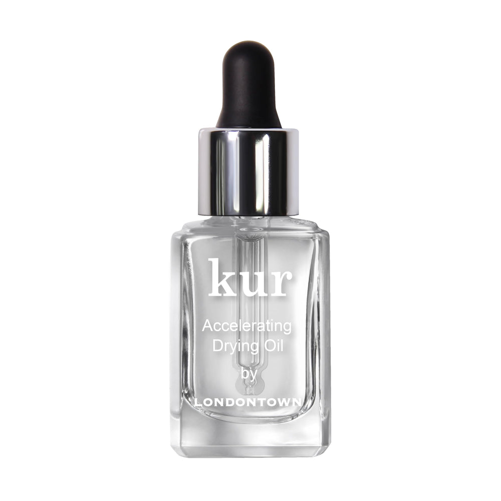 LONDONTOWN front packaging showing compact bottle and fast-dry benefit