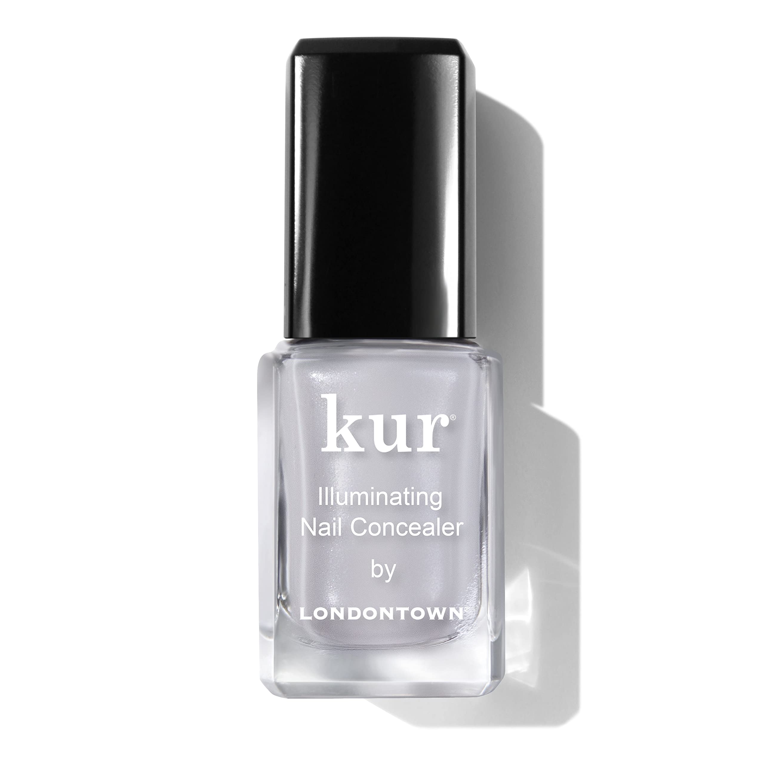 LONDONTOWN bottle front view showing Quartz shade and sleek packaging benefit: clear product ID