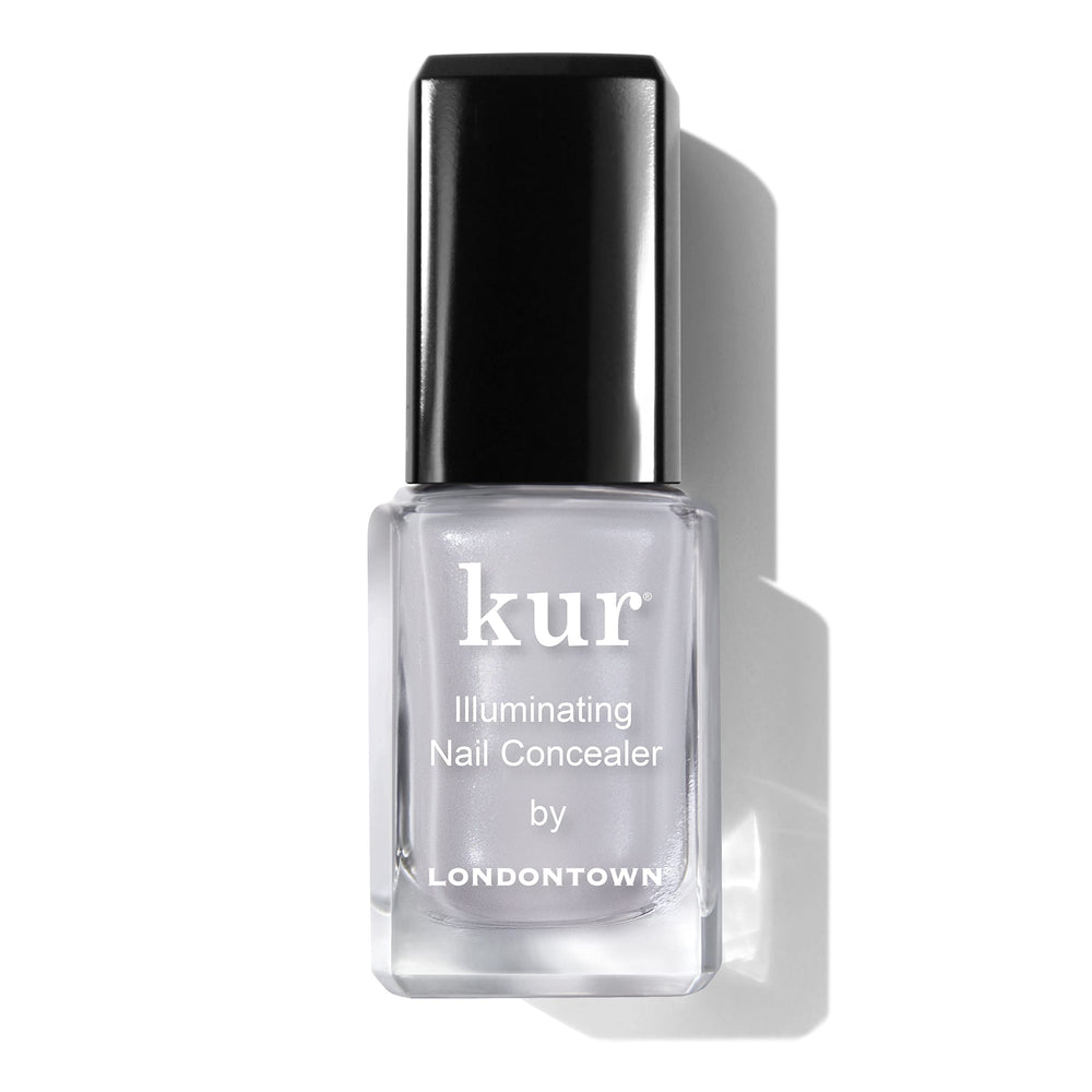 LONDONTOWN bottle front view showing Quartz shade and sleek packaging benefit: clear product ID