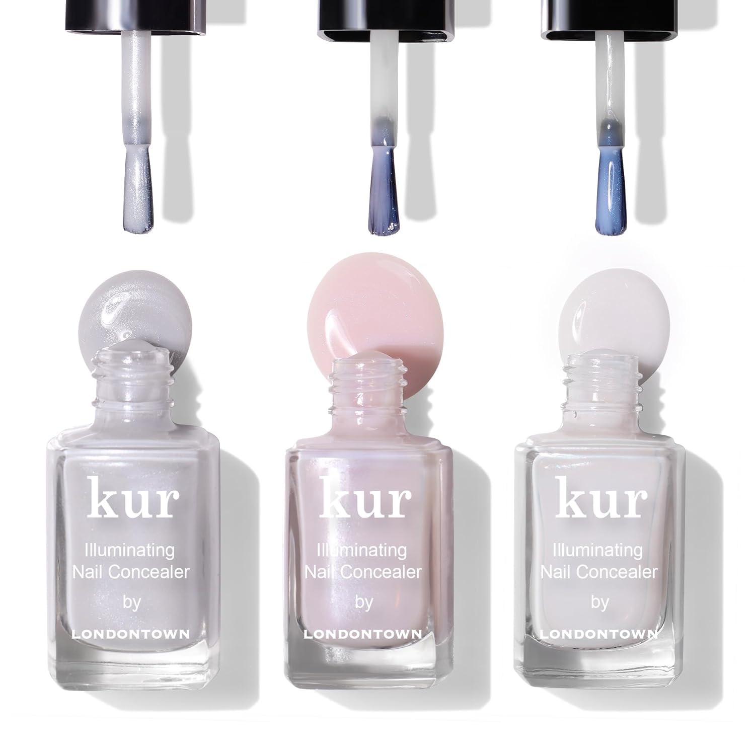 LONDONTOWN Quartz bottle next to ruler showing size and scale benefit: travel-friendly