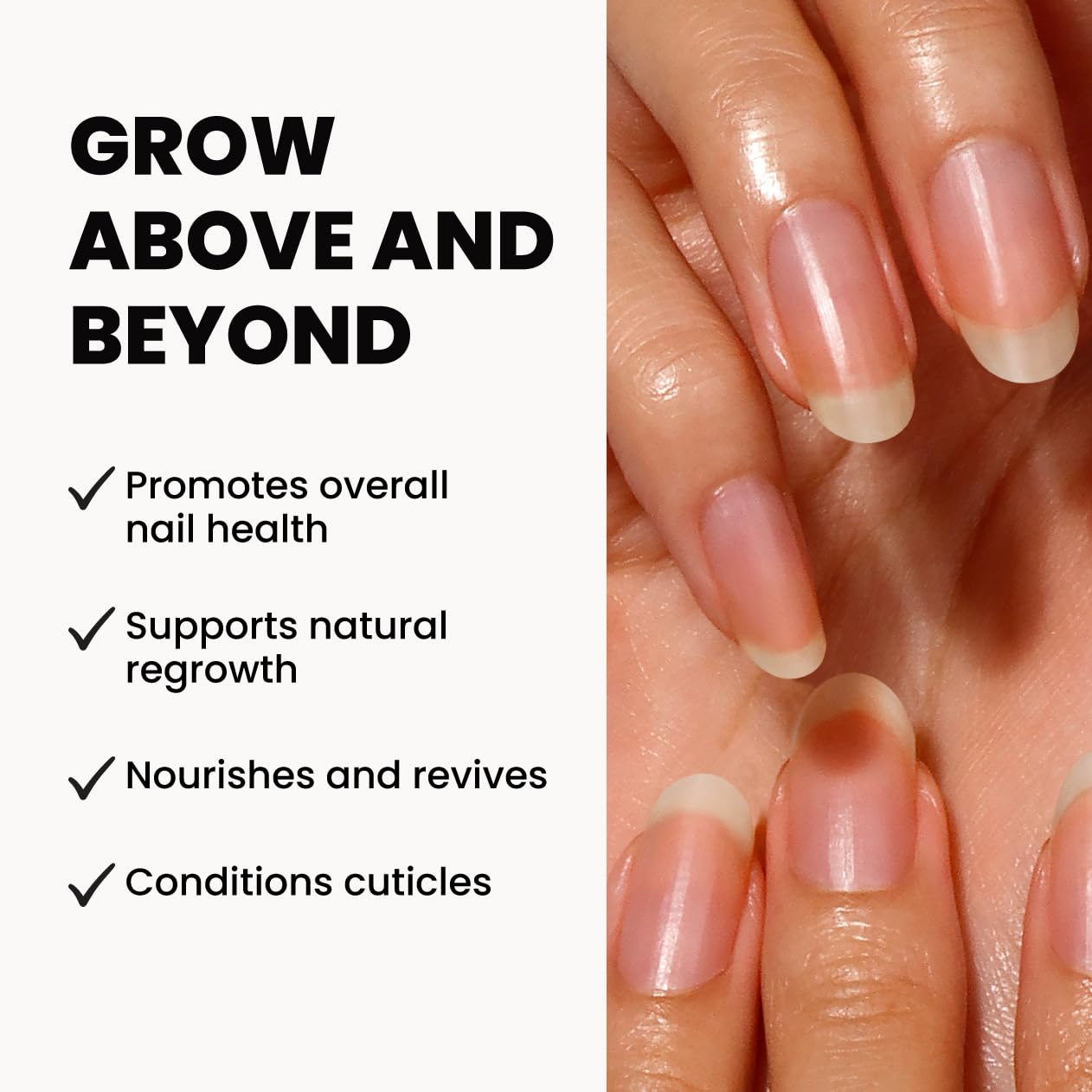 LONDONTOWN applying cream to nail and cuticle for instant conditioning