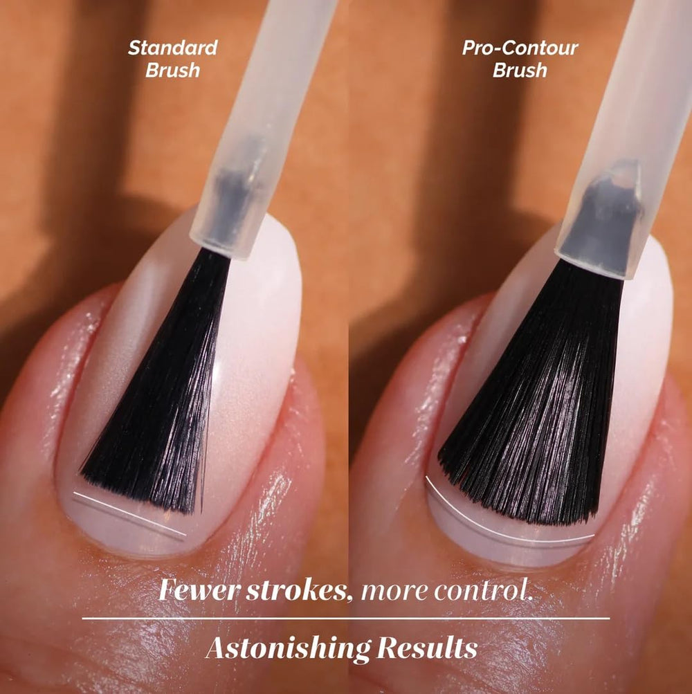 LONDONTOWN swatches of nude and brown shades showing true color payoff benefit