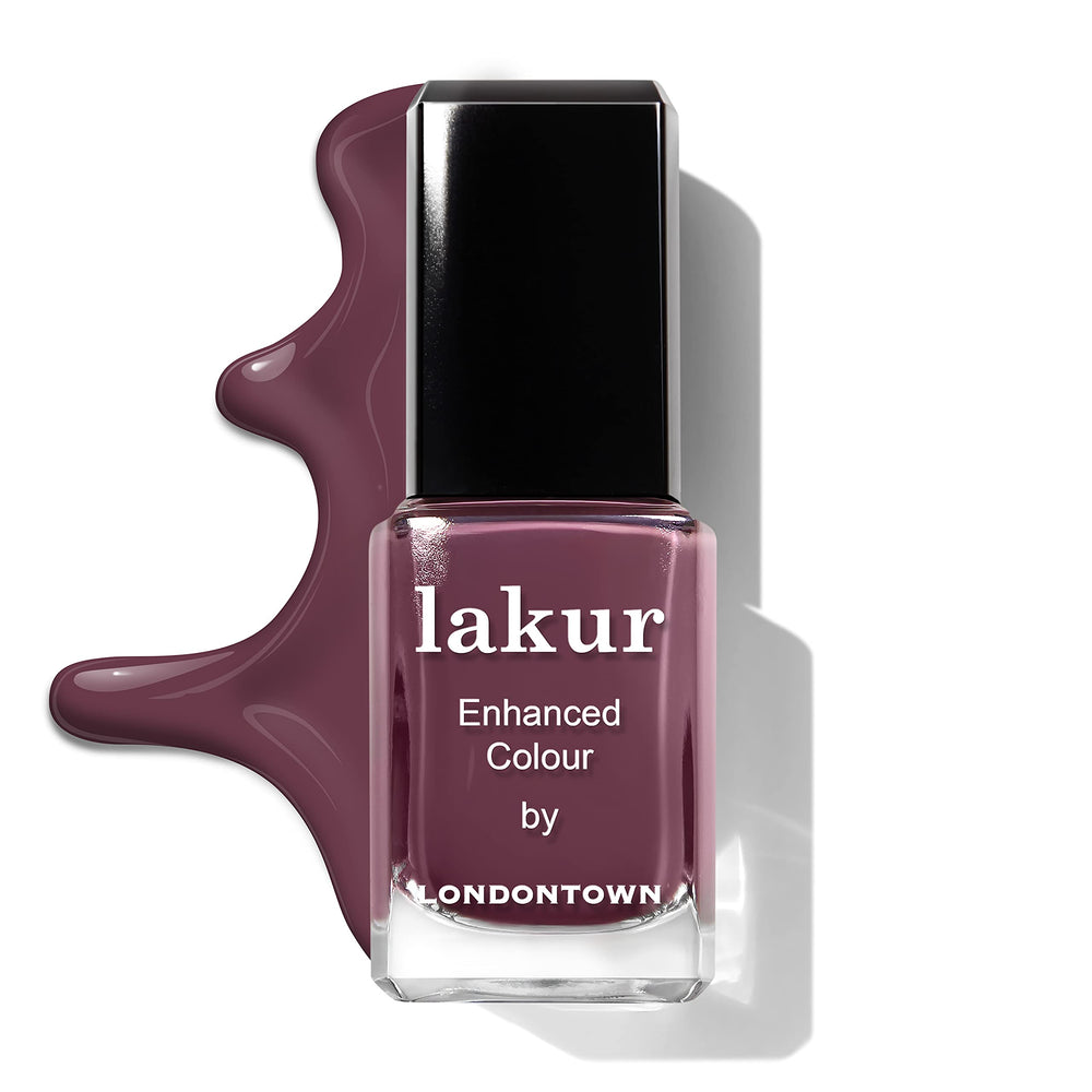 LONDONTOWN texture close-up showing glossy gel-like shine and chip resistance