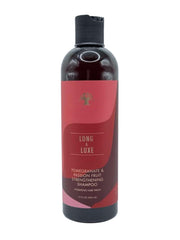 Generic Long & Luxe conditioner texture on fingers highlighting slip and detangling