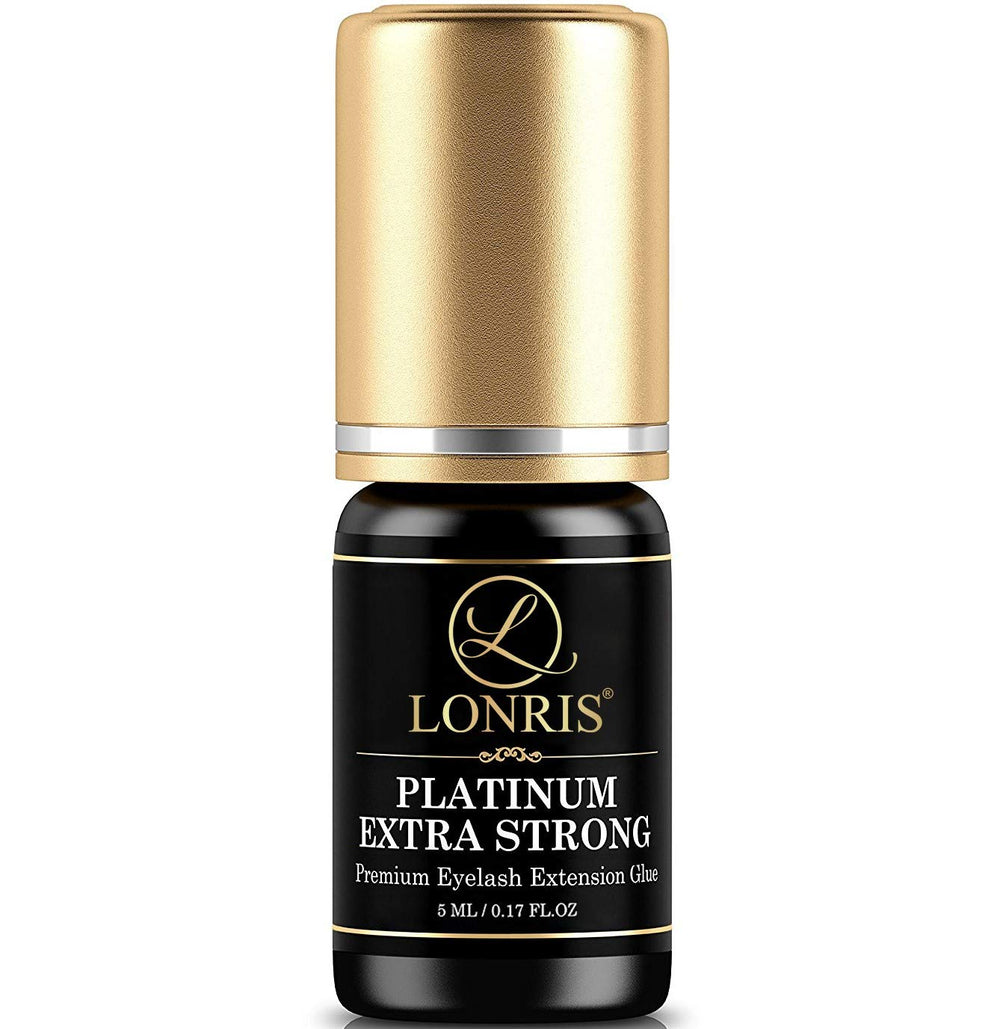 LONRIS front bottle view showing professional adhesive, clear identification and strong hold