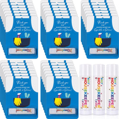 Loopeer front packaging showing colorful bulk lip balm set and gift message