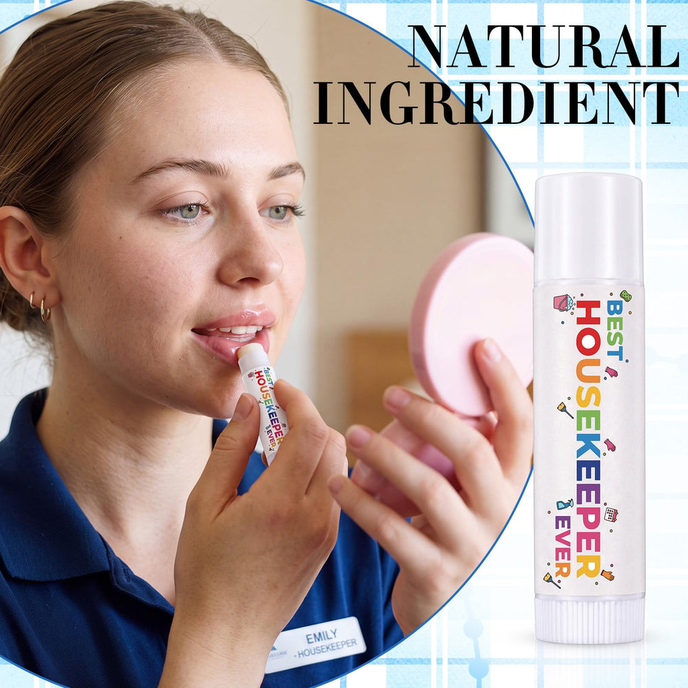 Loopeer balm in apron pocket demonstrating easy on-the-go use