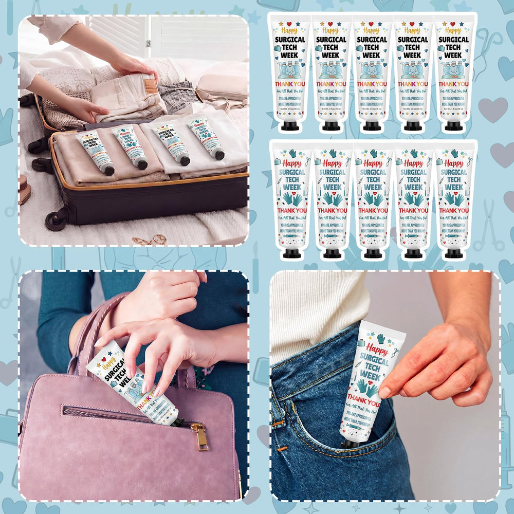Loopeer hand applying cream in staff breakroom illustrating quick hydration between cases