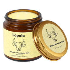 Lopeie front jar showing label, clear view and natural packaging benefit
