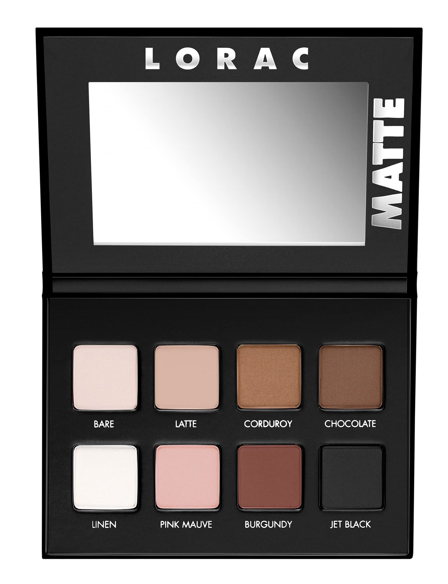 LORAC shadow being applied with brush demonstrating smooth, no-tug blending