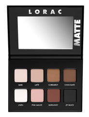 LORAC shadow being applied with brush demonstrating smooth, no-tug blending