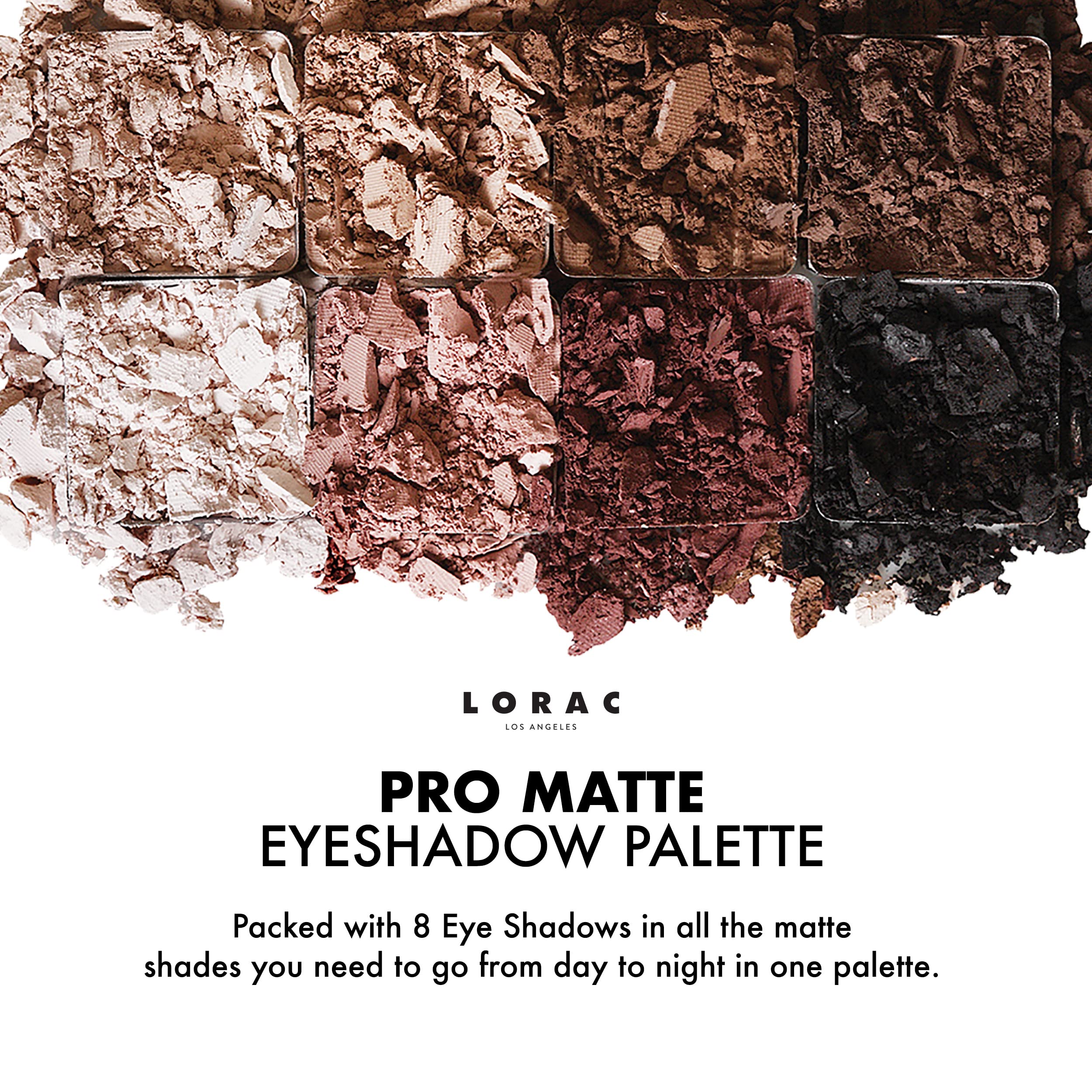 LORAC swatched texture on skin showing creamy matte finish and true payoff