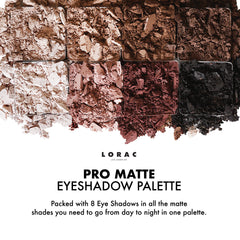 LORAC swatched texture on skin showing creamy matte finish and true payoff