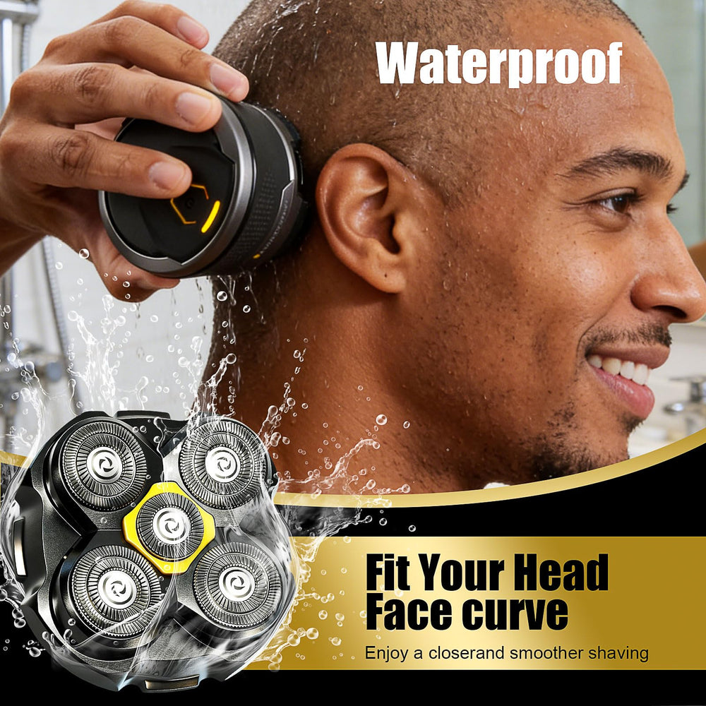 LOREAD detached head under running water demonstrating easy cleaning and hygiene