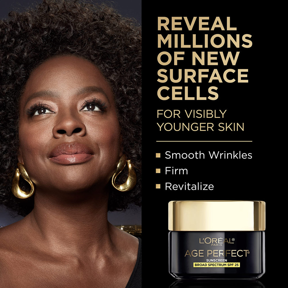 L'Oreal Paris cream texture smear showing lightweight hydration and smooth finish
