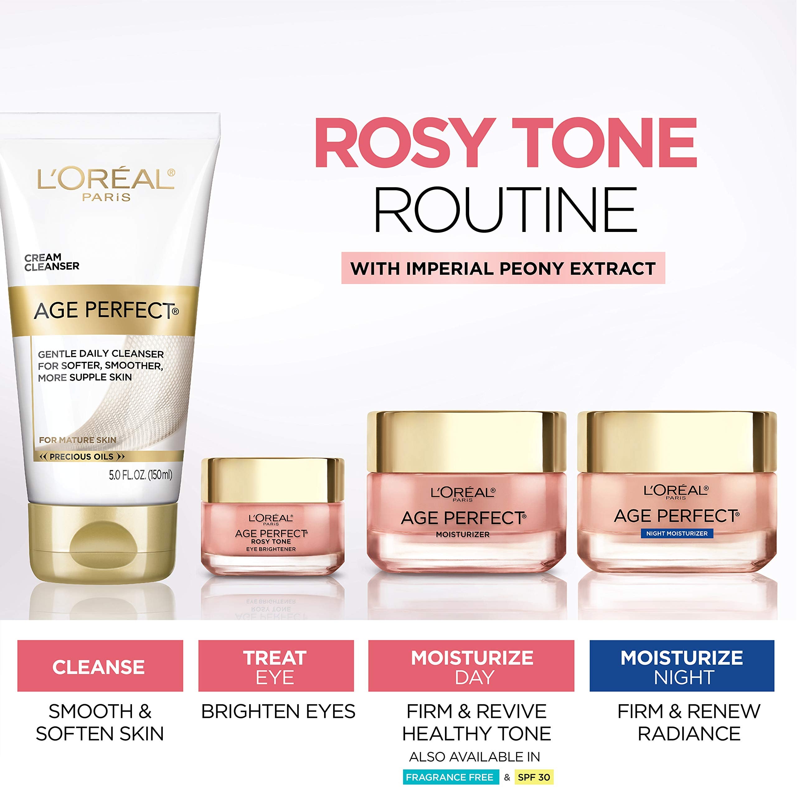L'Oreal Paris moisturizer used in morning routine demonstrating easy layering