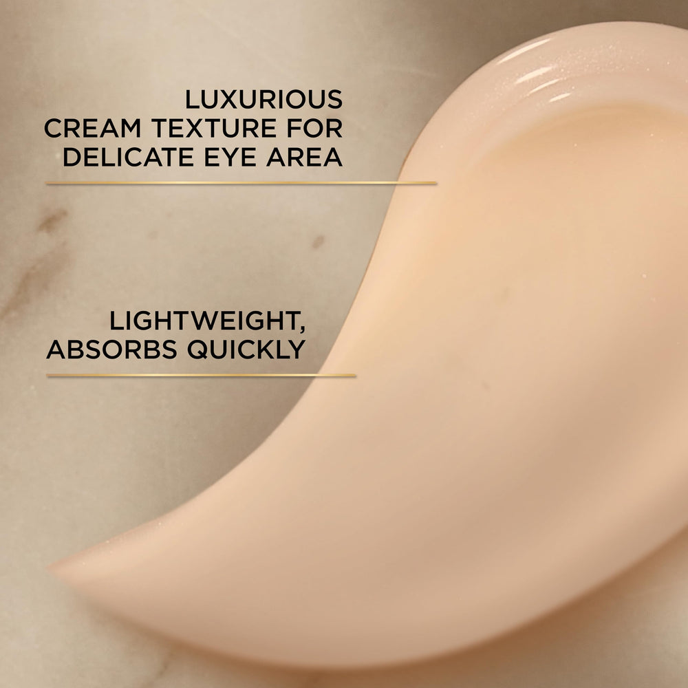 L'Oreal Paris close-up of silky cream texture demonstrating smoothing benefit