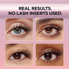 L'Oreal Paris whipped mascara texture demonstrating airy, lightweight formula