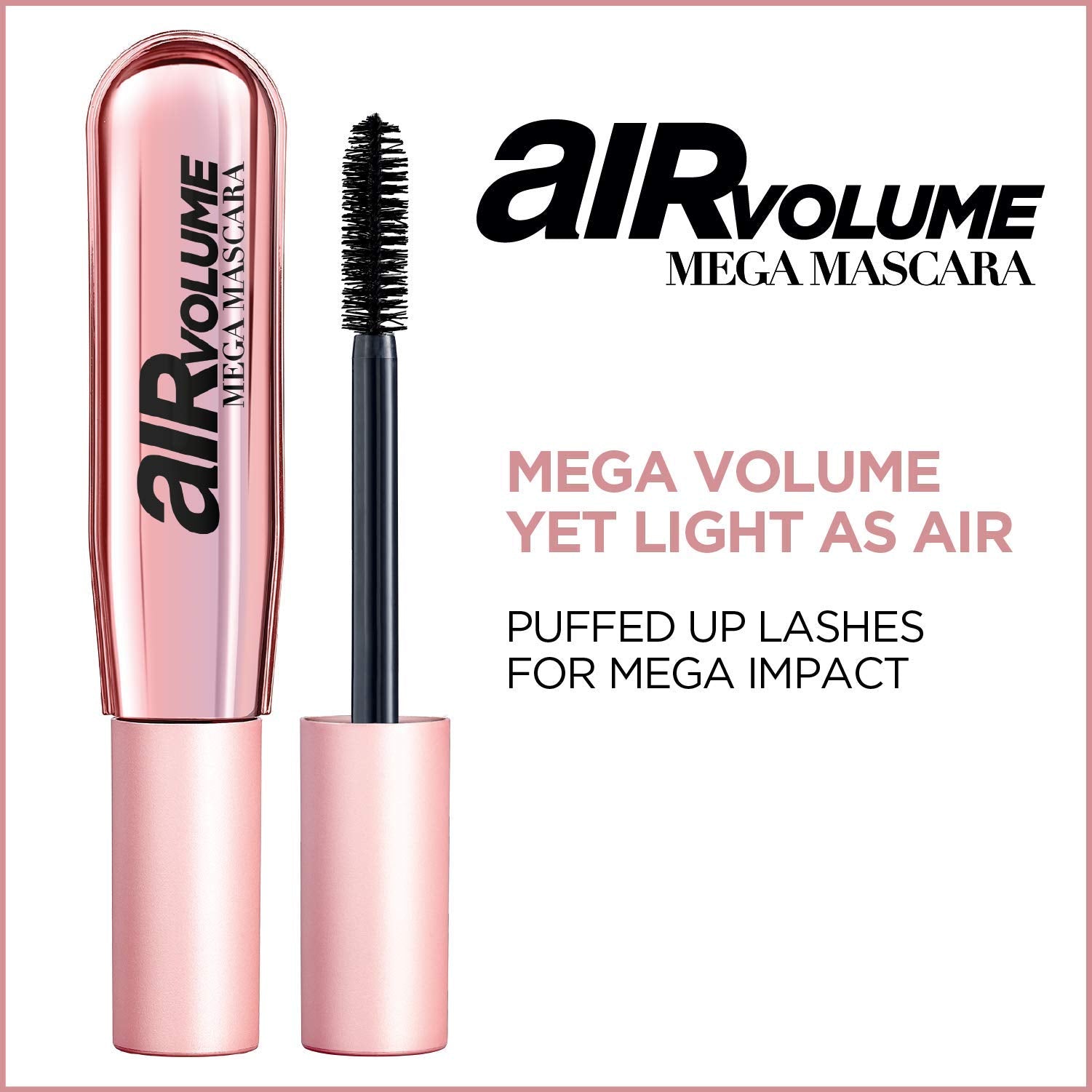 L'Oreal Paris wand in hand illustrating easy application and control
