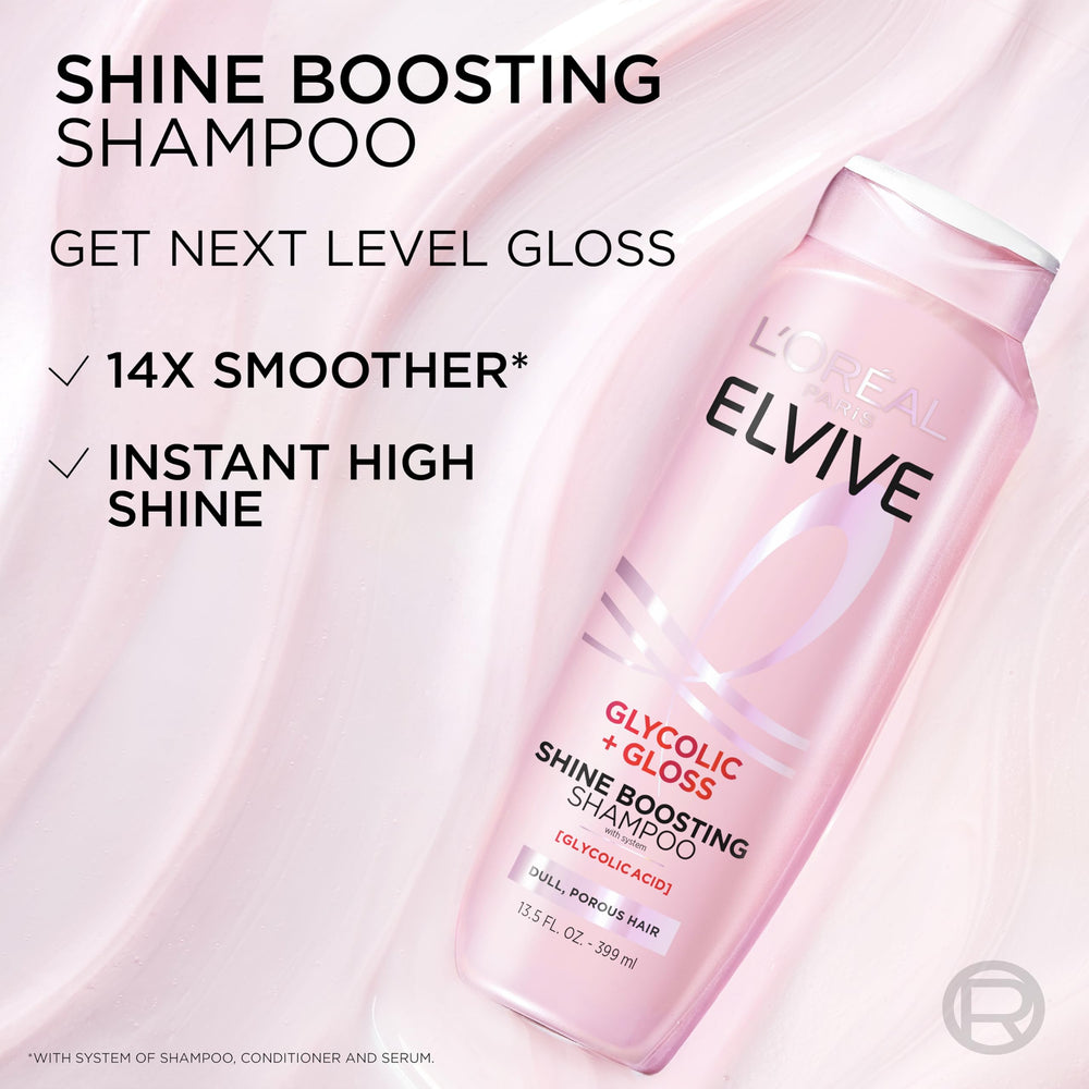 L'Oreal Paris conditioner creamy texture close-up for easy detangling and shine