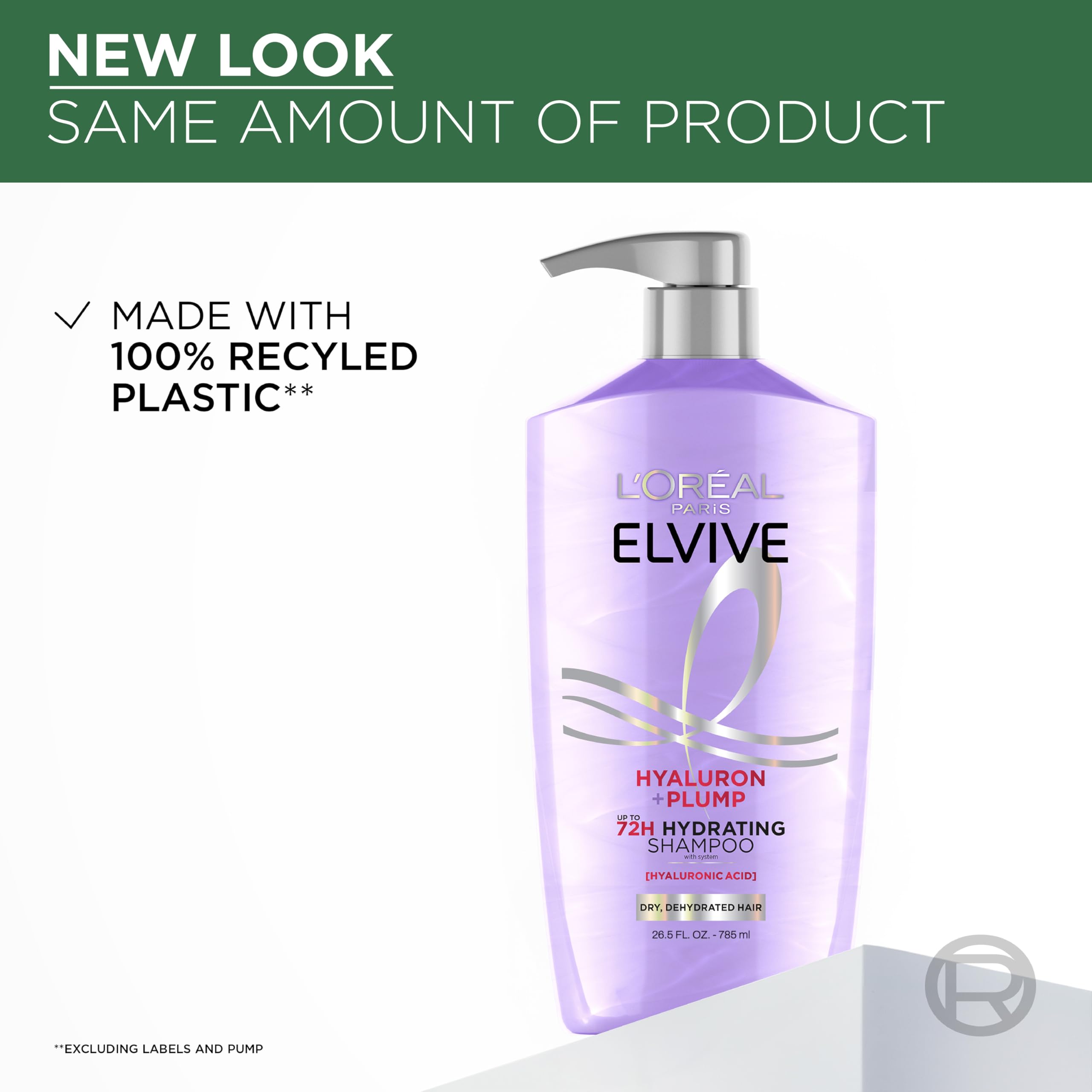 L'Oreal Elvive Wonder Water applied for instant shine and softness