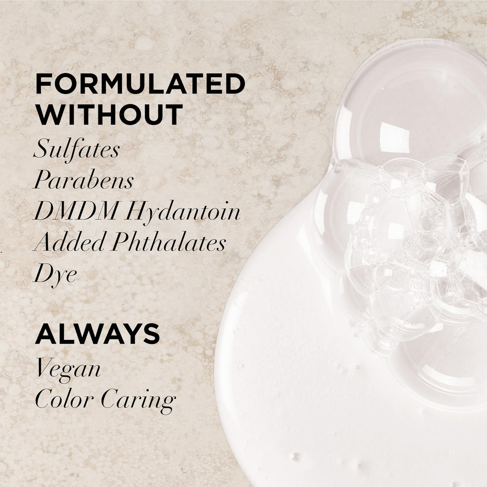 Creamy conditioner texture from L'Oreal Paris showing smooth moisturizing action