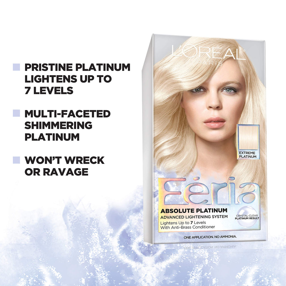 L'Oreal Paris Feria color cream texture close-up showing smooth application benefit