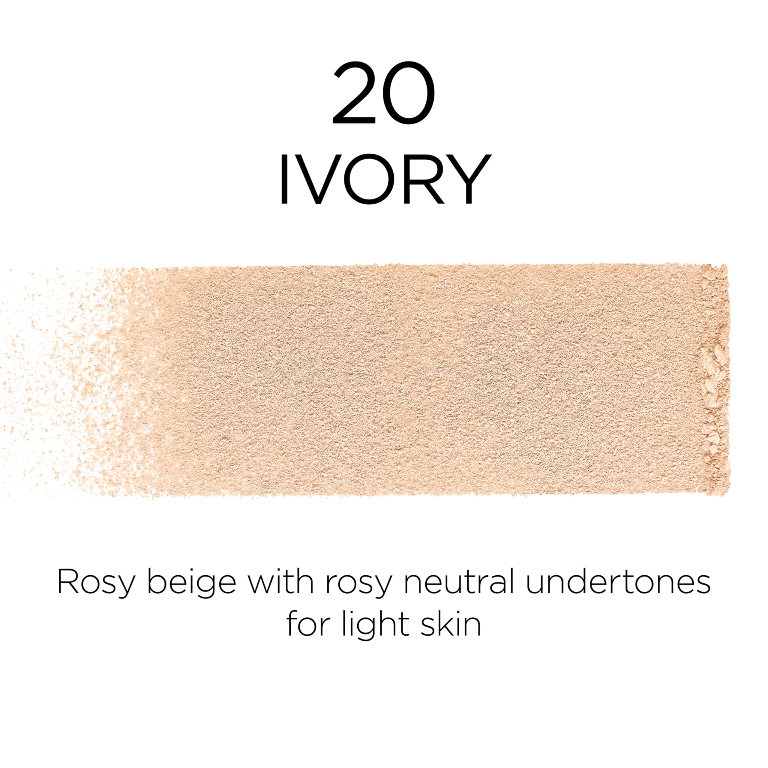 L'Oreal Paris powder open with included sponge highlighting on-the-go application benefit